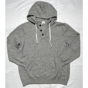 H&M LOGG “Label of Graded Goods” Men’s Henley Hoodie Size XL